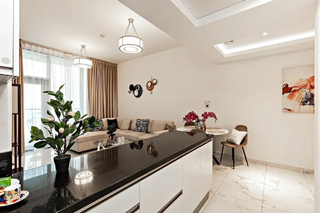 Апартаменты Stylish 1BR at Meera Tower