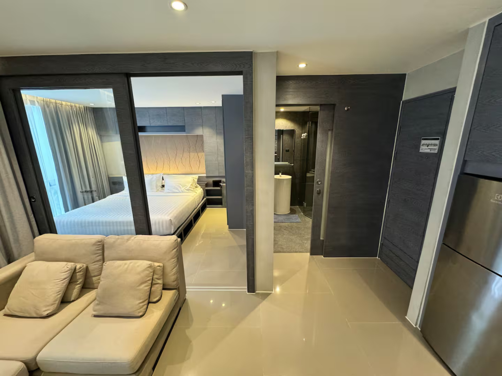 Квартира 1BDR 500Mbps wifi Parking Pool with nice view