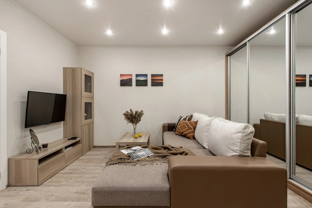 Квартира Piter Apartments евродвушка Солнечные в ЖК Времена Года