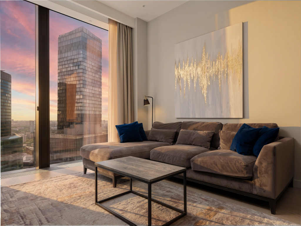 Апартаменты Neva Panorama City 60 этаж
