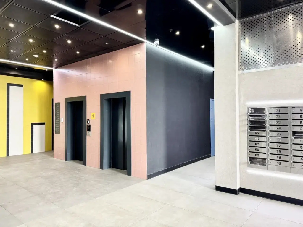 Квартира 1-к. Квартира 46 м² 2 Кровати