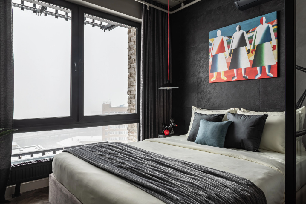 Квартира Moscow Deluxe Apartments Myata Grand Loft Малевич