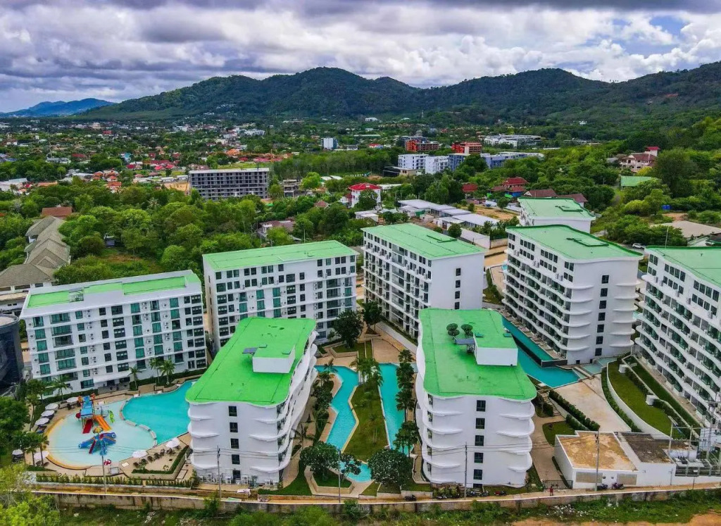Квартира La Vita Rawai 1 Bdr Roof Pool