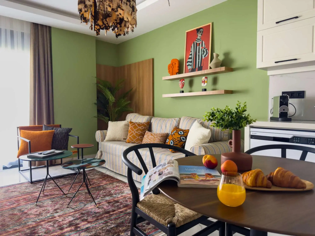 Апартаменты 2+1 Qoople Elize 29 Boho Style в премиум локации
