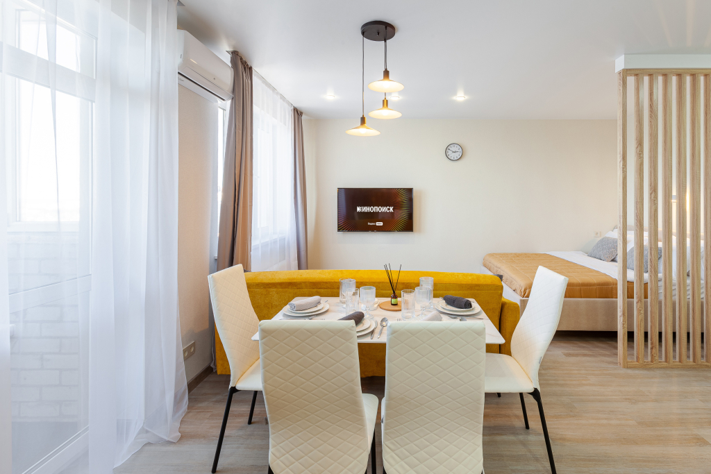 Апартаменты RentPlaza в ЖК Логика Люкс с видом на город