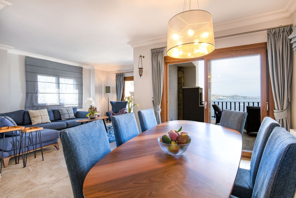 Вилла 3 Bedroom Villa with Private Pool and Sea View for Rent in Bodrum Yalıkavak BD4148