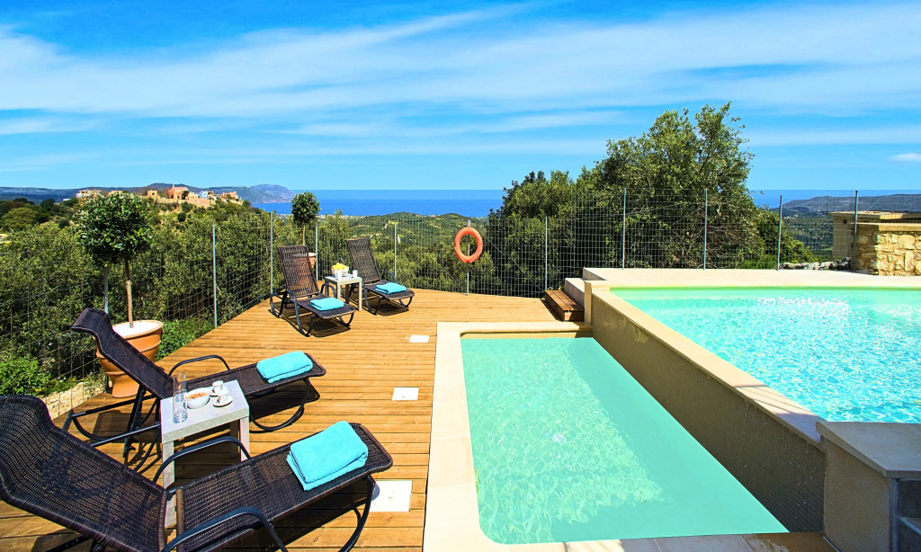 Вилла Cretan View Heated Pool
