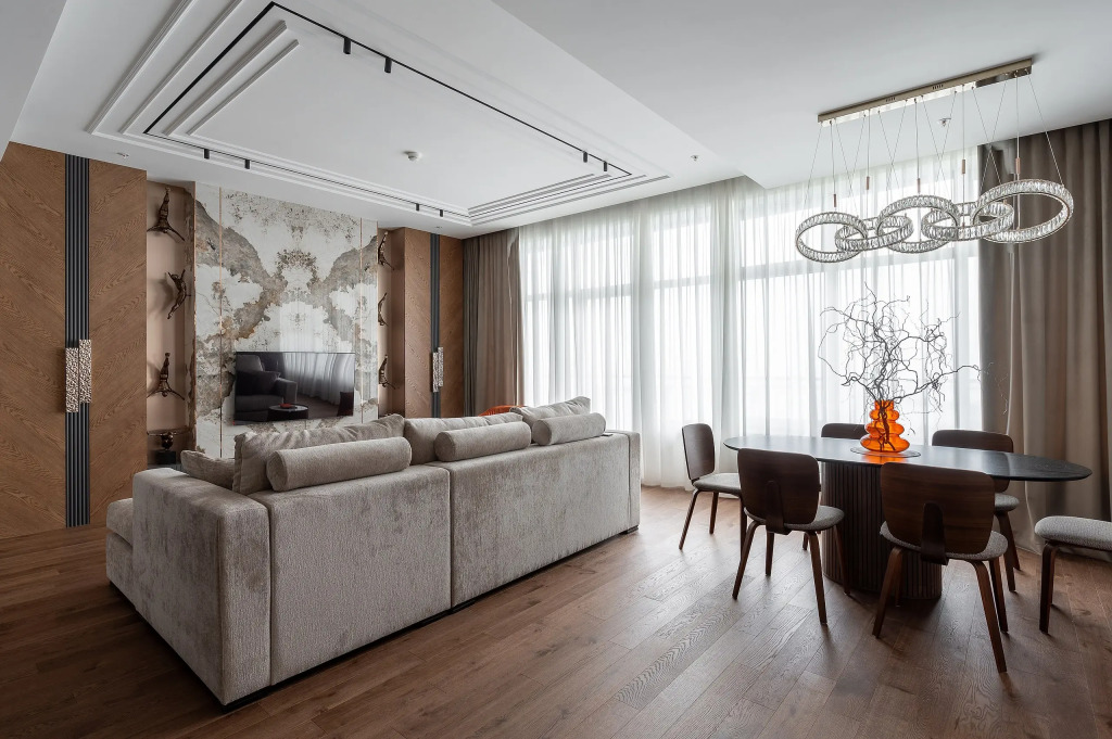 Апартаменты Трехкомнатные Luxury Dubai с двумя спальнями
