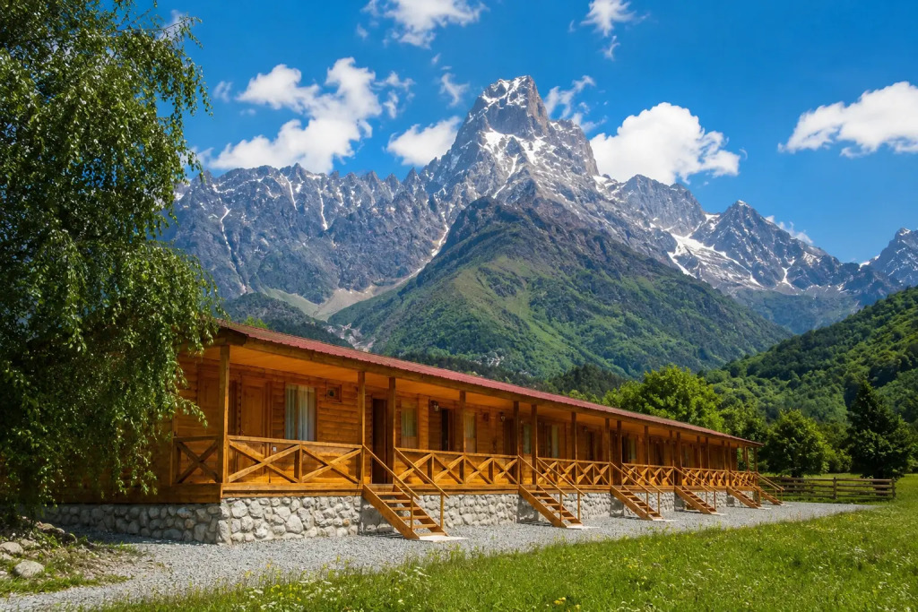 Отель Ushba Hill Panoramic Lodge Becho