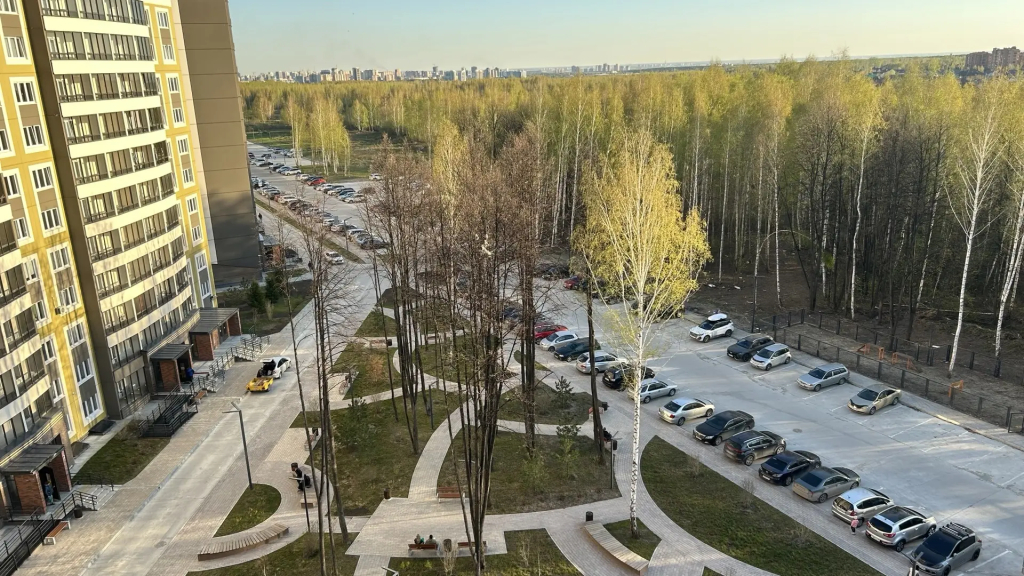 Квартира Светлая и уютная квартира на 12 этаже с балконом в современном комплексе о компании Гостеприимный Дом