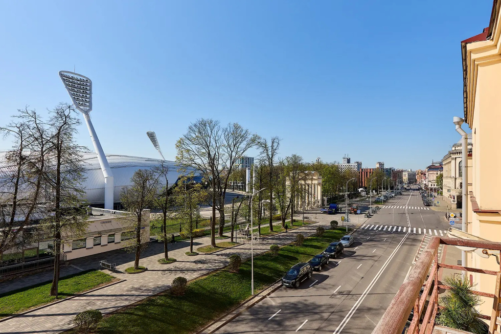 Квартира Видовая в центре, Стадион Динамо