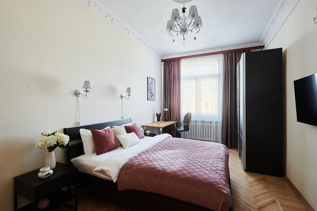 Квартира GM Apartments Трёхкомнатная с видом на Тверскую