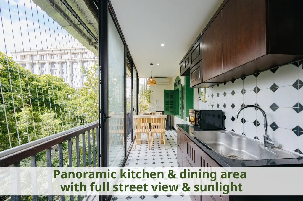 Апартаменты Indochine Apt 2BR W Panoramic Balcony near Hoan Kiem