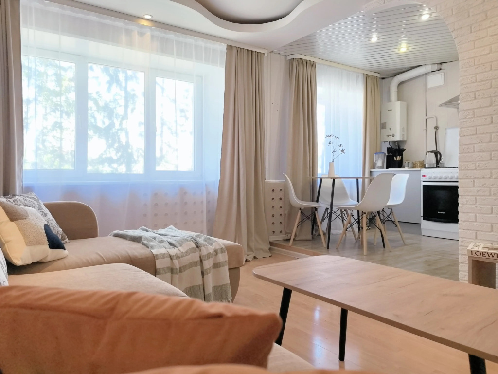 Квартира 2-комн у Cквера Худайбердина — Liberty Sity Apartments