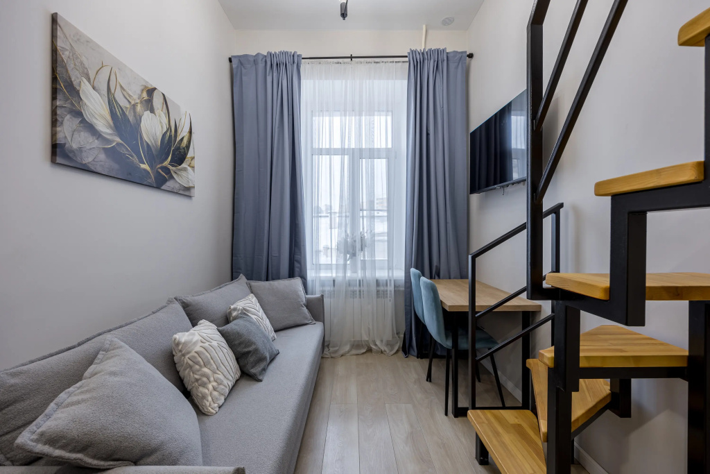 Апартаменты Квартира-студия 16 м² 2 Кровати
