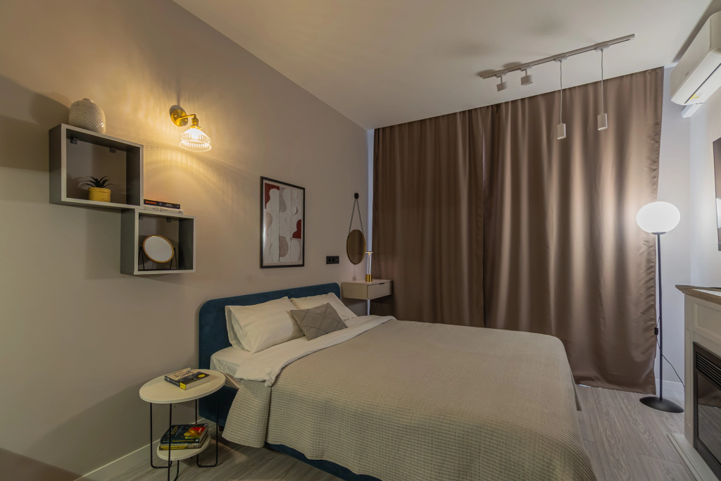 Апартаменты Aquamarine Resort в доме с бассейном в Сестрорецке