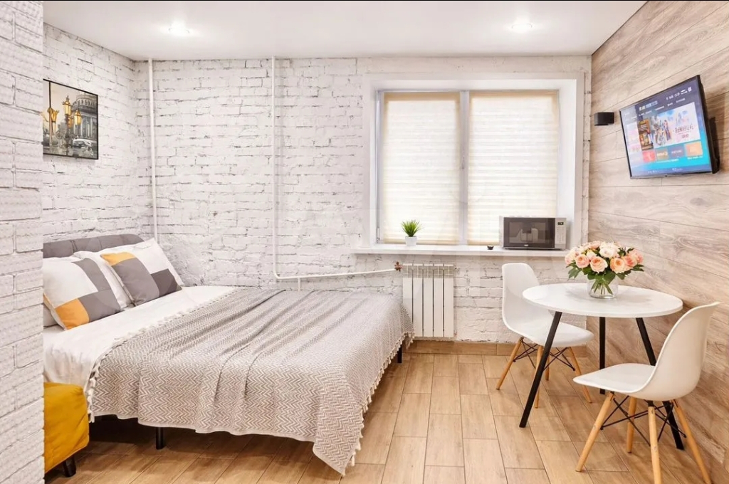 Квартира Студия в стиле Loft рядом с ГБУ Городской клинической больницей №1