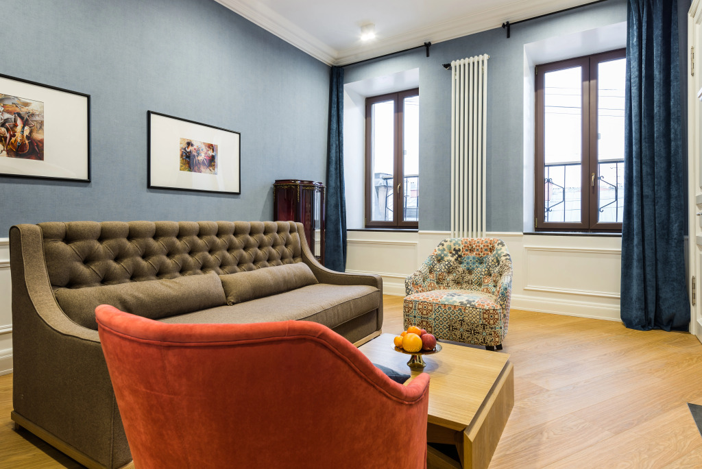 Апартаменты D apartments c 1-й спальней и выходом на террасу