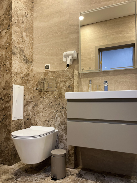 Квартира-студия 25 м² c одной кроватью
