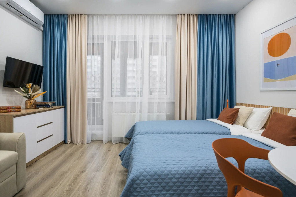 Квартира Teplo Apartments Студия на Среднерогатской Улица 11