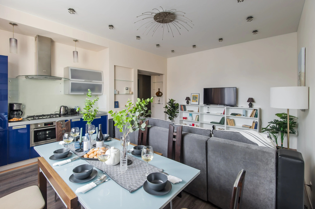 Квартира GM Apartments с Видом на Арбат
