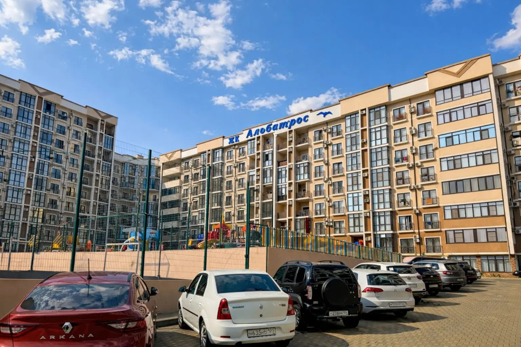 Апартаменты 574 с отдельным входом и мини-кухней ЖК Альбатрос