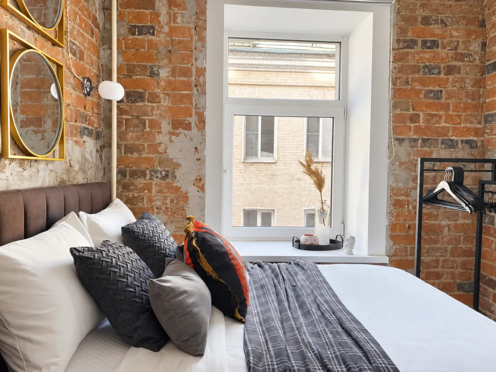 Квартира Red Brick Studio