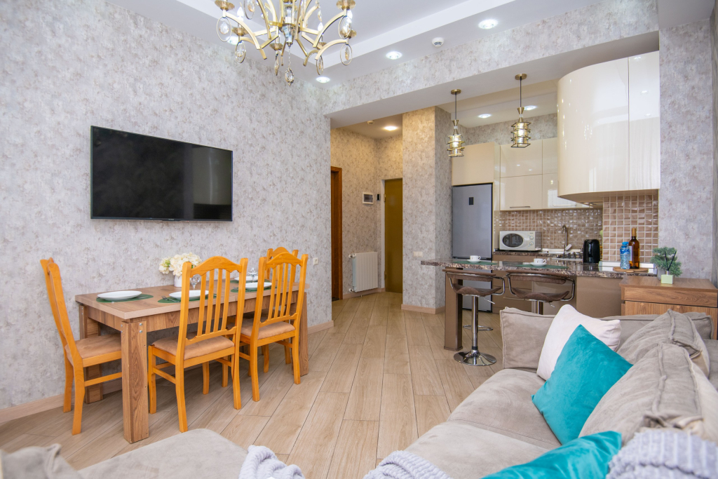 Apartments in Vake with a Beautiful View of the City