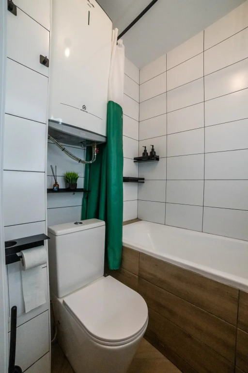 Квартира студия, 35 м², 2 кровати
