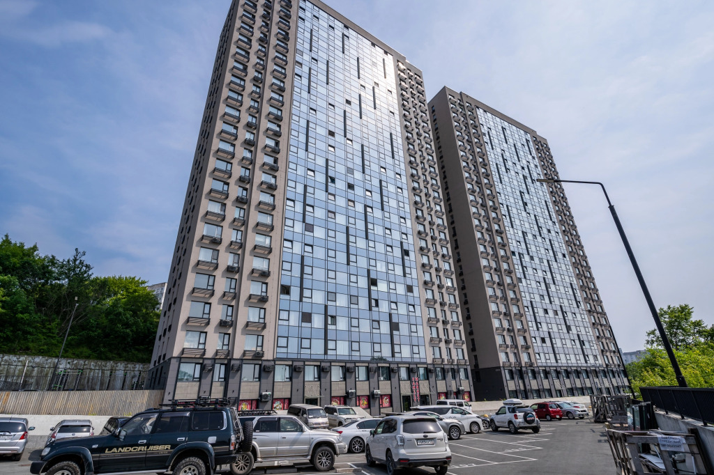 Квартира студия, 35 м², 2 кровати