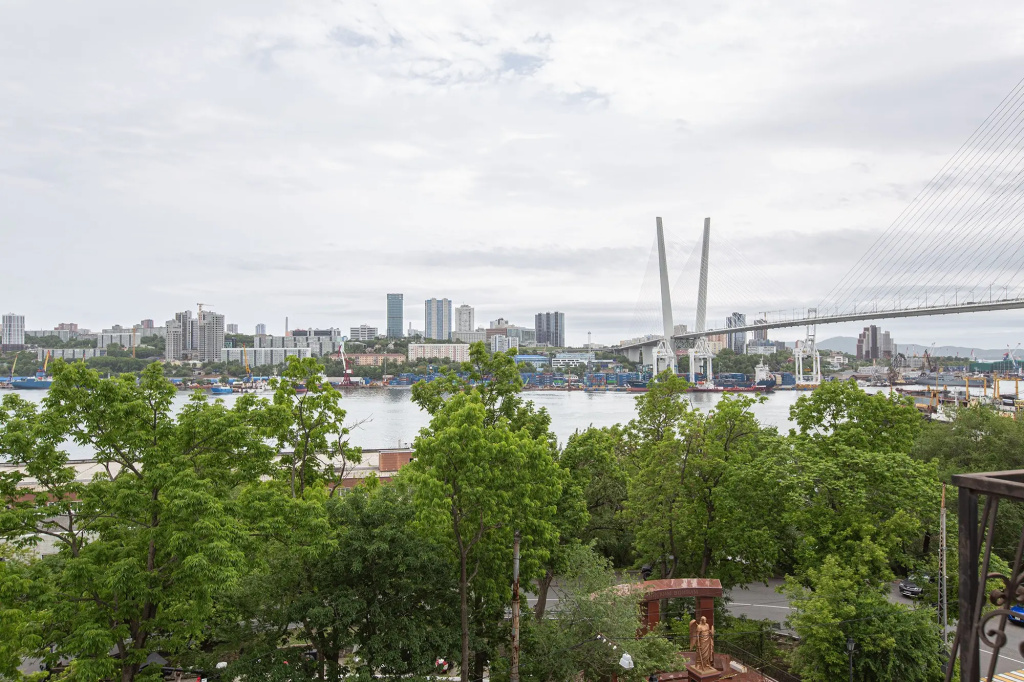 Квартира в центре с видом на мост