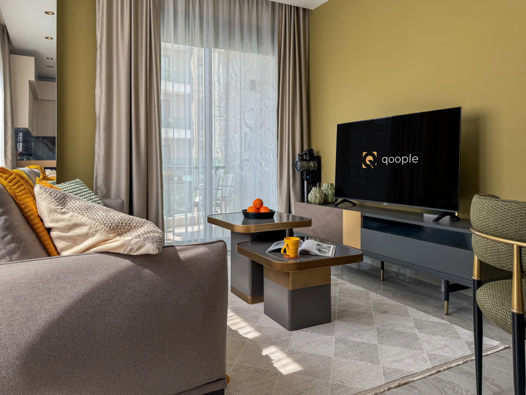 Апартаменты 1+1 Qoople Excellence B19 в 100 м от  моря