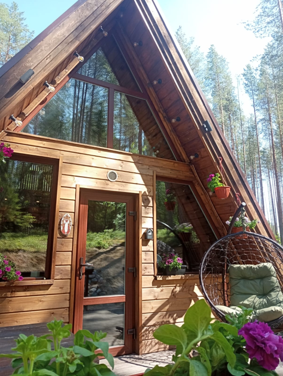 Частный дом Карелия А-Фрэйм