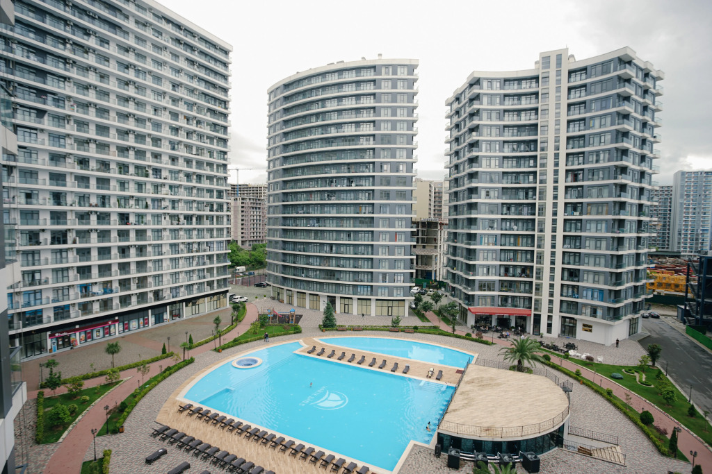 Апартаменты in White Sails with a Sea View on the 12th Floor