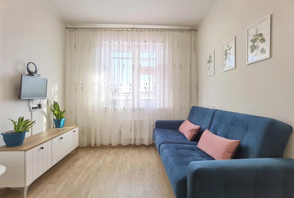 Квартира Видовая евродвушка 60м2 рядом с Фан-парком Бобровый лог и парком флоры и фауны Роев Ручей