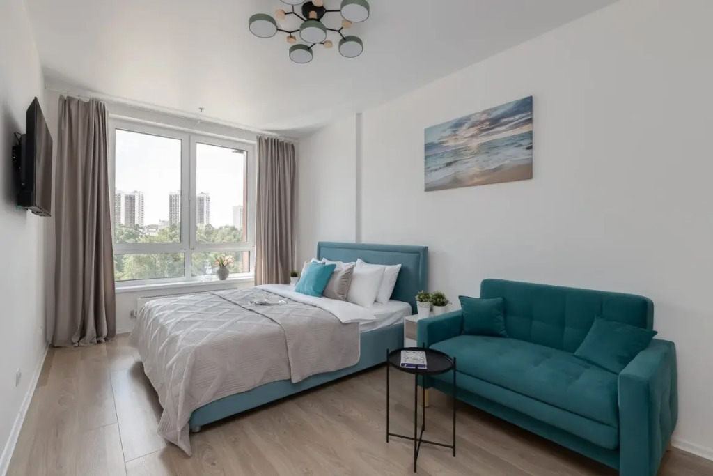 Апартаменты SMART LOFTS | Moon River | Отдельная спальня | Медцентры (ФМБА, ЛОР) | Крокус
