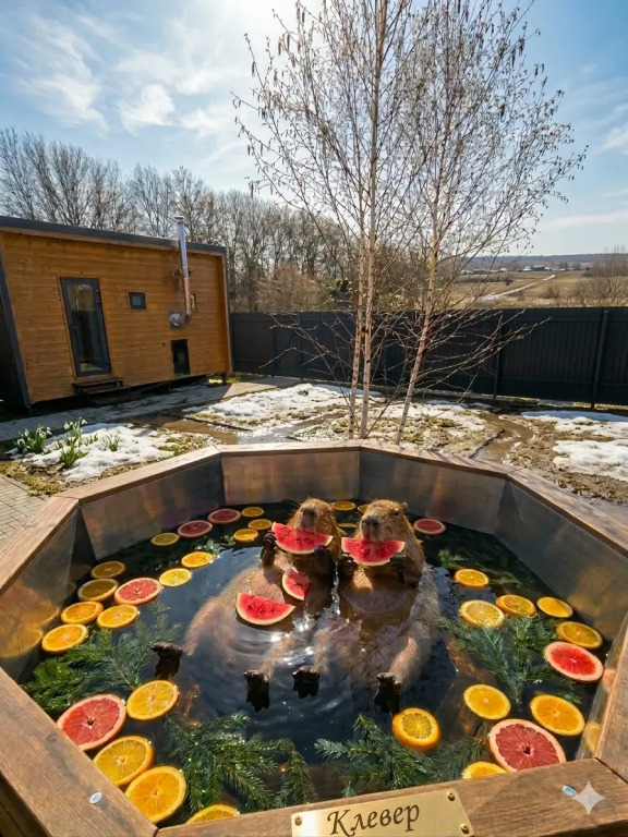 Шале Клевер 3.0 с чаном и баней