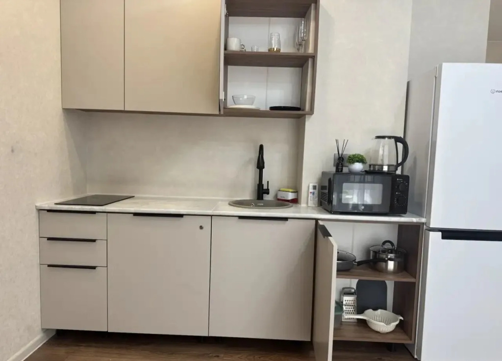 Квартира Студия 30 м² 2 Кровати
