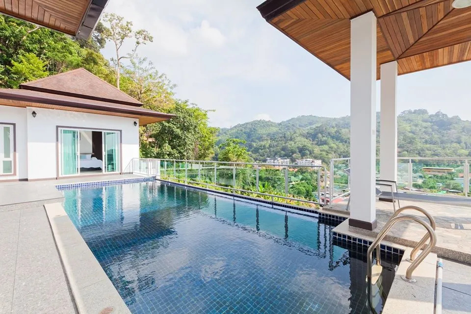 Вилла Panoramic Mountain View Pool Kamala beach