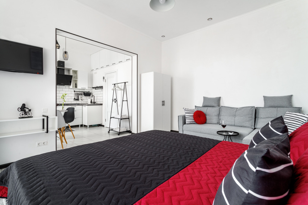 Квартира Студия с Дизайнерским Ремонтом Вид на Море от Home Group