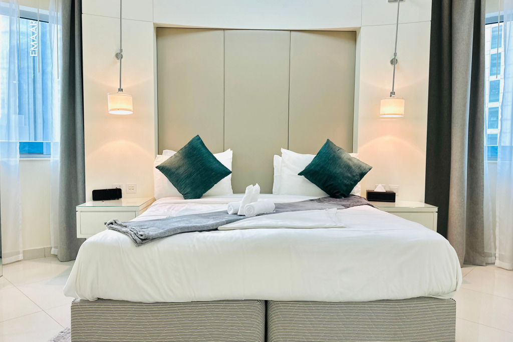 Апартаменты 1 Bedroomed Suit Full Burj Khalifa view!