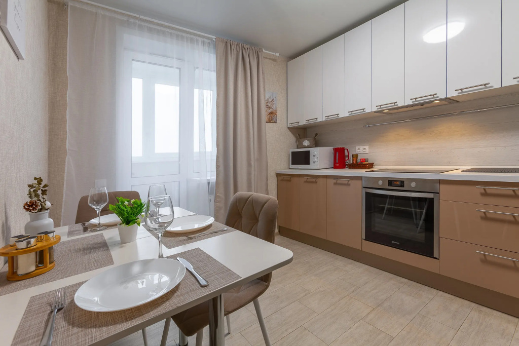 Апартаменты RentPlaza c шикарным видом на город