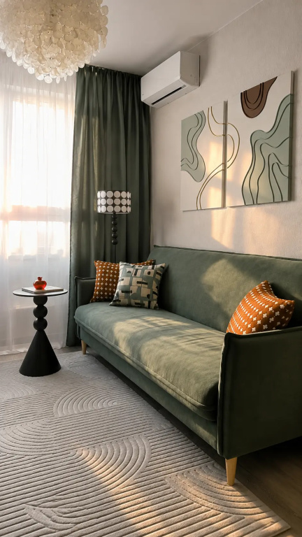 Квартира Дизайнерская Oliva Apartments на Центральной ул Республики