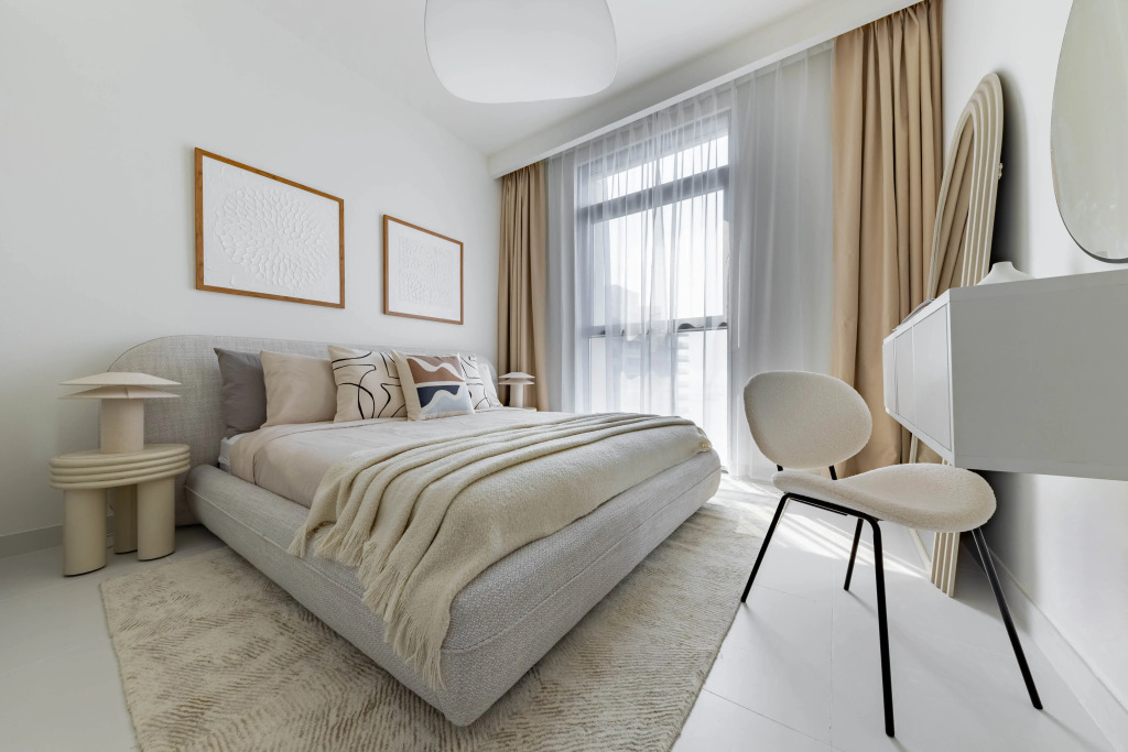 Апартаменты 1br Apartment, Marina Vista Tower 2, Emaar Beachfront