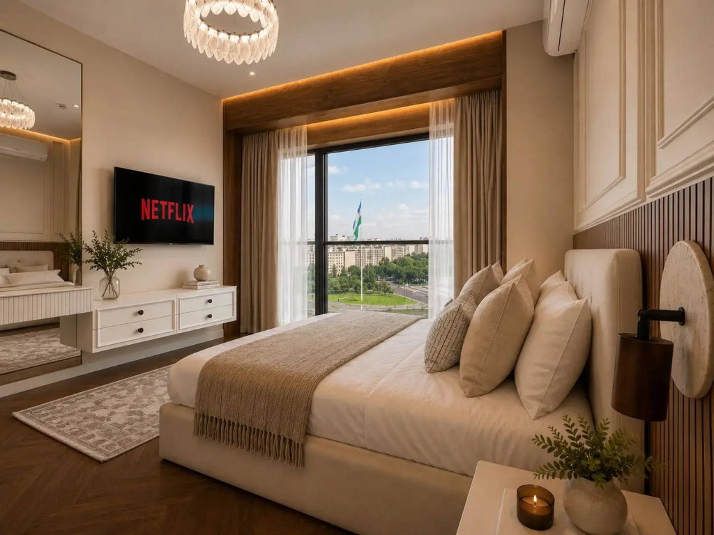 Апартаменты Роскошные апартаменты с видом на Tashkent City | 13-й этаж