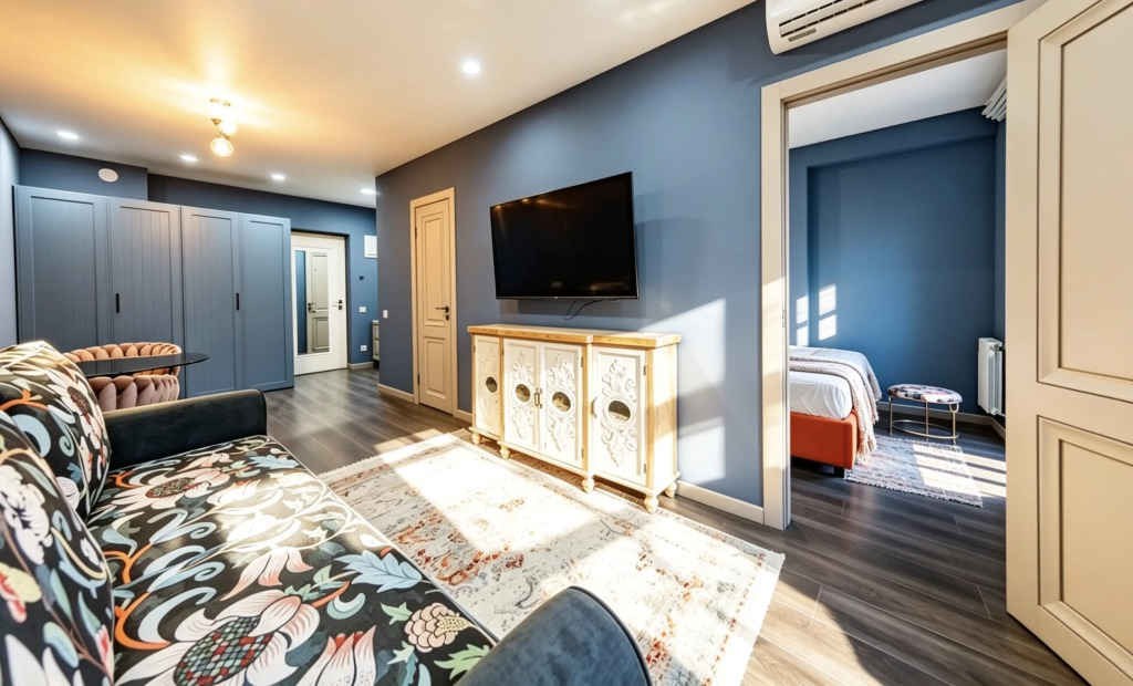 Dizaynerskie Bogemiya S Odnoy Spalney Apartments