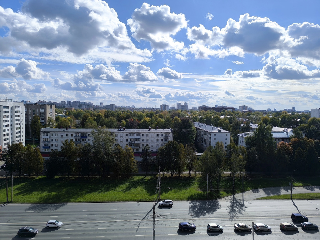 Квартира с видом на город Ижевск