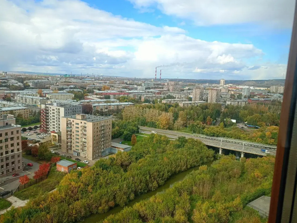 Квартира Студия на Большевистской с видом на город