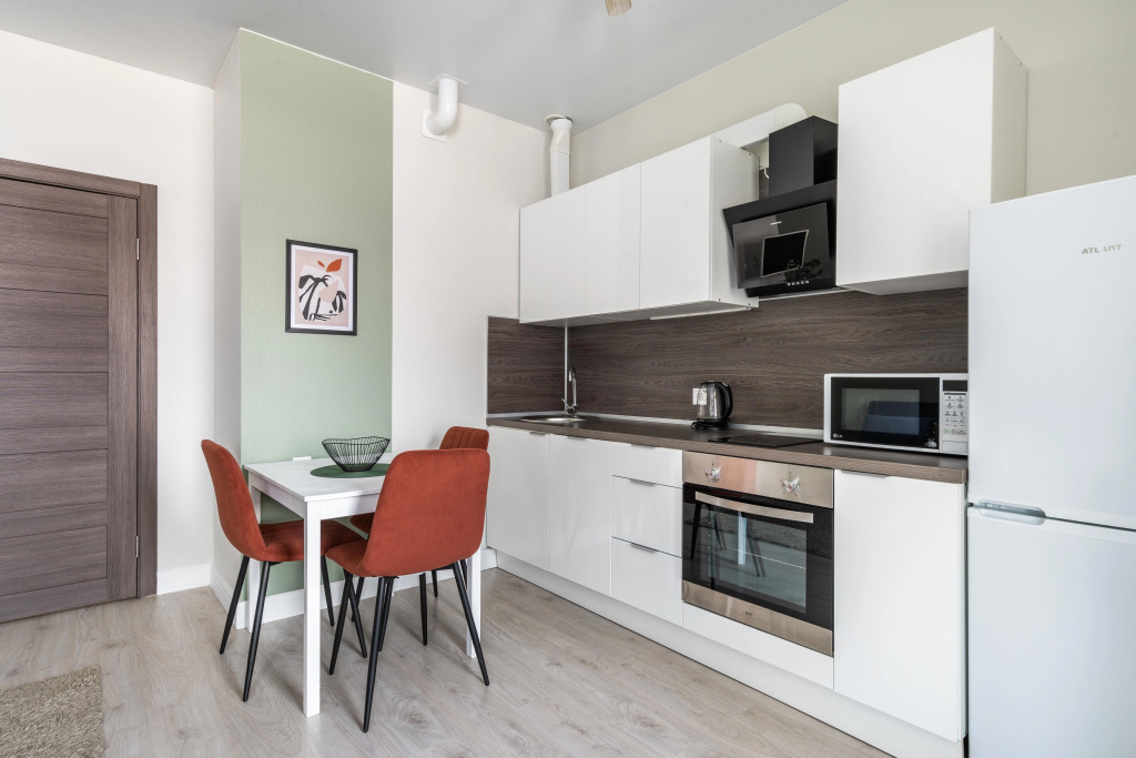 Квартира Сканди-студия Piter Apartments у метро Фрунзенская
