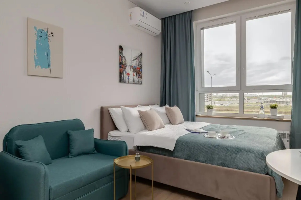 Апартаменты SMART LOFTS | Air | 5 мин до м Спартак | Рядом стадион и Крокус Экспо